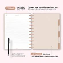 Disco Notebook + Iscool Hardcover 140 Sheets Smart Solid Colors - Light Beige - View 5