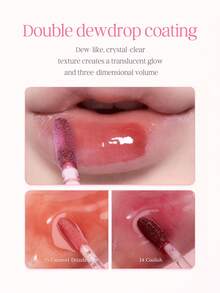 Dasique Glas-ähnlicher Glanz Lipgloss, hochglänzend, nicht klebrig, feuchtigkeitsspendend, Y2K Stil Rosenfarbe, essentiell für Party & Alltag, Weihnachtsgeschenk für Frauen, Rosen-Charme Atmosphäre, Schulanfang, Braut, Sommer, Valentinstag, Urlaub - #14 Coolish - Übersicht 8