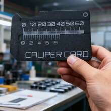 2个3D打印卡尺钥匙扣测量工具迷你尺卡尺卡