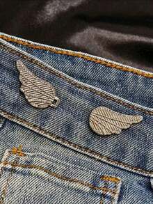 Women's Adjustable Denim Waistband - Removable Metal Buckle Waistband Adjuster, Silver, Easy To Install/Detach, Seamless And Fits Snugly On Skinny Jeans, Pants - Instantly Tighten Waist (No Sewing Required) - Silver - View 3