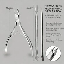 Professional Nail Clipper Kit Manicure Kit, Use Nail Polish, Nail Polish, Cuticle Softener - Multicolor - View 5