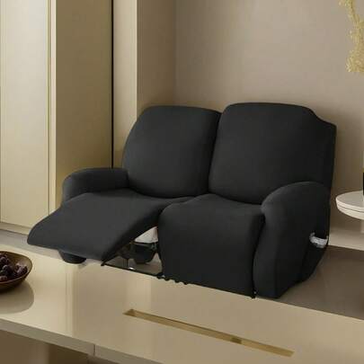 1/2/3件装，纯色牛奶丝弹力加厚沙发套，防水弹力，防尘可水洗，按摩椅套，多种颜色可选，家用电器，现代简约四季通用防滑沙发套，宠物友好型家居装饰