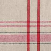 DII 100% algodón, Lavable a máquina, Mantel Individual a Rayas francesas para cenas, Verano y picnics Aire Libre, Nautical Blue Stripes, Tablecloth - 60 x 84, 1(213 x 152 cm (Rectangular) Rojo) - Multicolor - Ver 3
