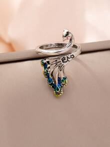 1 pieza Anillo de mujer casual, elegante, de moda y versátil - Multicolor - Ver 2