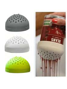 Collapsible Food Strainer Mini Silicone Can Filter Portable Kitchen Draining Sieve Multifunctional Mesh Cooking Tools Home Accessories 1 Pack