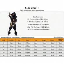 1 Set Kids Halloween Costume, Boys Halloween Party Outfit, 3 Styles Available (Includes Top, Mask, Pants, Belt) - Multicolor - View 7