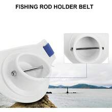 Cinturon De Combate Pesca,Soporte para Cintura de Lucha Fishing Fighting Belt Soporte de pesca Holder Rod poste soporte de barra de correa de pesca caña de pescarHolder cintura ajustable - 1 - Ver 10