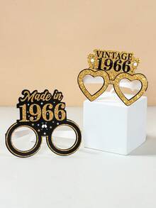 6只黑色金色生日纸杯，2026限量版，生日元素设计纸杯，生日快乐纸杯，60岁生日派对装饰，生日派对用品，拍照道具，生日派对小礼物，生日礼物，生日装饰品 - 黑金60歲 - 查看 8