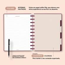 Disco Notebook + Iscool Hardcover 140 Sheets Smart Solid Colors - Redwood - View 5