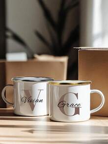 Cốc sứ in chữ theo yêu cầu, Quà tặng đặc biệt cho mọi dịp, Cốc cắm trại tùy chỉnh, Quà Giáng sinh tùy chỉnh, Cốc kỷ niệm in ảnh theo yêu cầu, Món quà hoàn hảo cho gia đình và bạn bè, Cốc tráng men Halloween theo yêu cầu, Cốc tùy chỉnh, Ly cà phê tùy chỉnh, Quà tặng Ngày của Mẹ, Quà tặng Ngày của Cha, Quà kỷ niệm, Quà tốt nghiệp, Quà cưới, Quà tân gia, Thích hợp cho nhà hàng, phòng khách, phòng ngủ, văn phòng, quán trà, nhà cửa, trường học và các dịp khác. - Nhiều màu - Xem 3