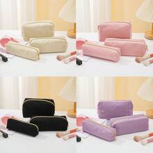 Pencil Case - Durable Zipper Pencil Pouch, Stationery Organizer Bag, Suitable For School Supplies, Office And Home Use - Multicolor - View 9