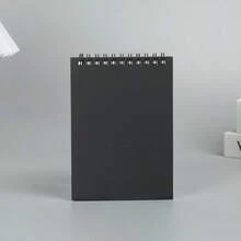 高级螺旋装订素描本 - 厚实方格艺术纸，适合绘画和书写，经久耐用，专用艺术素描本，带穿孔螺旋装订素描纸，空白马克笔垫