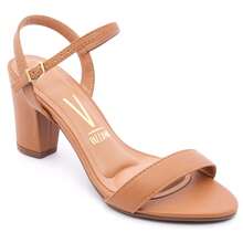 Kit Of 2 Vizzano Women's Sandals With Medium Thick Heel - Original - 亮黑色和焦糖色 - 查看 3
