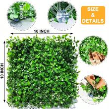 2 PCS Hermit Crab Climbing Toys Faux Grass 10x 10 Inch Turf Hermit Crab Climbing Wall Square Plastic Aquarium Plants Lawn HermitCrabs Supplies Small Animals Cage Accessories - Dark Green - View 4