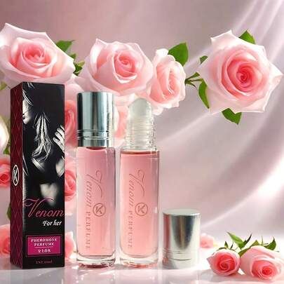 Pheromone Perfume, Female-Exclusive Alluring Fragrance, Aphrodite Pheromone Perfume, Female Pheromone Oil To Attract Men, Roll-On Pheromone Oil, Women'S Pheromone Perfume