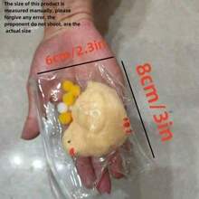 1pc/2pcs Handmade Taba Chick Squeeze Toys For Stress Relief, Soft Toys, Slow Rebound Decompression Toy,Soft Fidget Toys, Super Soft Annoying Toys Handmade Chick Toys For Adults Stress Relief Gadgets - Multicolor - View 16