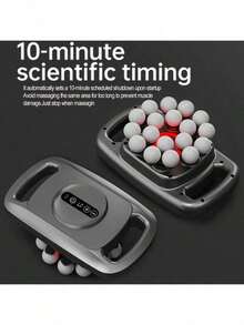 18支按摩枪深入组织，拥有9档力度和9种模式。这款无线电动敲击按摩工具适用于背部、颈部、肩部、手部、腿部、足部以及全身肌肉。它们是送给男士、女士、父母的理想礼物。 - 灰色 - 查看 9