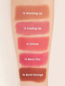 Rom&nd BLUR FUDGE TINT 13 Cooling Up 0.17oz, Romand Liquid Lipstick, Lip Gloss, Matte Lip Tint Light Weight Cream Type Spreadable Super Stay High-Pigment Non-Drying Velvety Matte Smudges Easily & Smoothly K-Beauty,GIFT, 5.0g/0.18oz