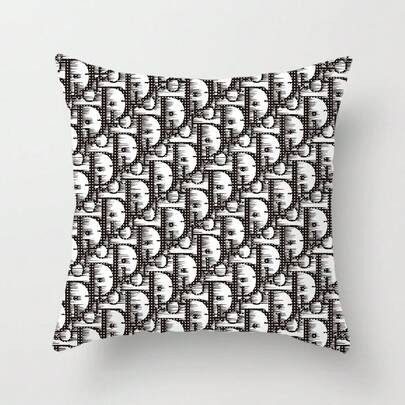 1件装奢华创意家纺枕套。精致透气，亲肤柔软，保暖舒适，适用于婚礼、生日主题派对、沙发、椅子、客厅、卧室、办公室、户外、露营、庭院、汽车装饰。馈赠亲友，彰显您高雅品味的高端礼物。尺寸：18*18英寸。