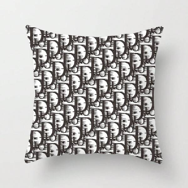 1pc Luxury Creative Home Textile Pillowcase. Exquisite, Breathable, Skin-Friendly Soft, Warm And Comfortable, Suitable For Wedding, Birthday Theme Party, Sofa, Chair, Living Room, Bedroom, Office, Outdoor, Camping, Patio, Car Decoration. A High-End Gift For Family And Friends To Showcase Your Refined Taste. 18*18 Inches.