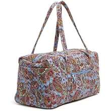 Vera Bradley Bolsa de viaje grande de algodón para mujer(Talla unica Provenza Paisley) - Multicolor - Ver 3