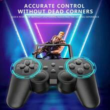 Consola de Videojuegos Portátil Retro con Pantalla decon Controlador - Negro - Ver 3