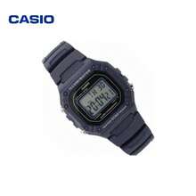 Casio 卡西欧蓝色方形手表，适合各种场合，从校园到派对，数字显示，轻巧树脂表壳设计 W-218H-2A - 均碼 - 查看 5