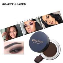 beauty glazed Waterproof Eyebrow Gel Kit With Dual-Ended Brush - Smudge-Proof 3D Eyebrow Soap, Quick-Drying Formula, Oil-Free, 12-Hour Wear, Creates Natural & Refined Eyebrows - #02 - View 5