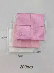 200 pezzi/100 pezzi/50 pezzi/20 pezzi Salviette detergenti per rimuovere lo smalto gel, strumenti per manicure, salviette senza lanugine, tamponi per la pulizia, accessori per il make-up, all'ingrosso, forniture per unghie, strumenti per unghie, accessori per arte di unghie, ritorno a scuola, unghie, strumenti per unghie per unghie finte - Multicolore - Visualizzare 13