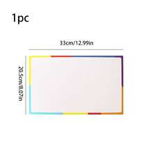 hoojojo 1pc Foldable Magnetic Whiteboard, Erasable Writing Board, Drawing Board, Double-Sided Tabletop Memo Board, Classroom Display Tool, Interactive Teaching Prop, Home Office Stationery, Learning Aid, Back To School Essential, Teacher Supplies