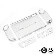 Vỏ bảo vệ trong suốt DATA FROG cho máy chơi game Switch OLED Vỏ bọc toàn bộ trong suốt chống trầy xước Phụ kiện - bộ đồ - Xem 8