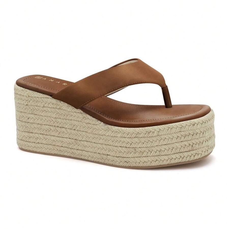 Tamanco Ramarim Feminino Plataforma Anabela Corda Espadrille Conforto