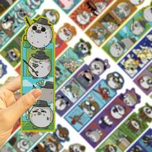30pcs Animals Seals Paper Cute Cartoon Bookmarks DIY Reader Book Page Marking Library Office Page Markers - Multicolor - View 5