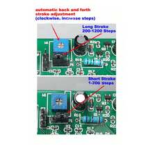 Professional 5-Wire Stepper Motor Control Board For 2/ 4 Phase Motors (5V-12V DC) - Green - View 10