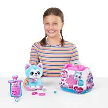 Pets Alive宠物店惊喜S3小狗救援（约克郡）ZURU惊喜小狗毛绒玩具，超柔软毛绒玩具，内含复合惊喜，互动玩具宠物，电子发声重复（随机） - Multicolor(Random Style) - 查看 8