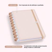 Disco Notebook + Iscool Hardcover 140 Sheets Smart Solid Colors - Light Beige - View 8