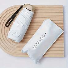 1pc Sun Umbrella, UV Protection Umbrella, Sun & Rain Umbrella, Folding Umbrella, Portable Umbrella, All-In-One Sun Umbrella, Card Bag Umbrella, 5-Fold Umbrella, Capsule Umbrella, Pocket Umbrella, Mini Folding Umbrella, Outdoor Portable Sun Umbrella, With Storage Bag, UV Protection Umbrella, Sun & Rain Umbrella, Sun Protection Product - Default - View 17