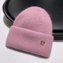 1PC Autumn And Winter Letter LA Embroidered Knitted Hat Outdoor Thermal Hat Couple Hat Suitable For Cycling, Skiing, Etc Men's Winter Clothing - A - View 14