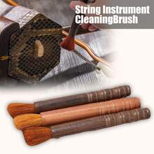 1PC Guitar Cleaner Brush, Musical Instrument Cleaning Tool Violin Rosin Cleaner String Instrument Cleaning Brush