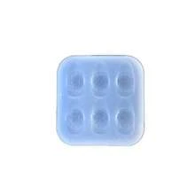Molde de resina para hacer bolas de helado, accesorios de molde de silicona, molde de líquido de resina, molde de silicona para llaveros de resina, molde de resina - Silicona - Ver 2