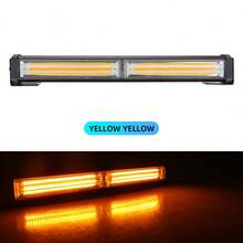 1个铝合金汽车工作灯条杆灯点烟器插头带开关12V/24V高亮度照明，适用于轿车、越野车、卡车、叉车等配件