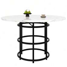 Dining Tables - Black + MDF+Metal - View 4