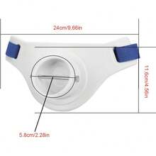 Cinturon De Combate Pesca,Soporte para Cintura de Lucha Fishing Fighting Belt Soporte de pesca Holder Rod poste soporte de barra de correa de pesca caña de pescarHolder cintura ajustable - 1 - Ver 4