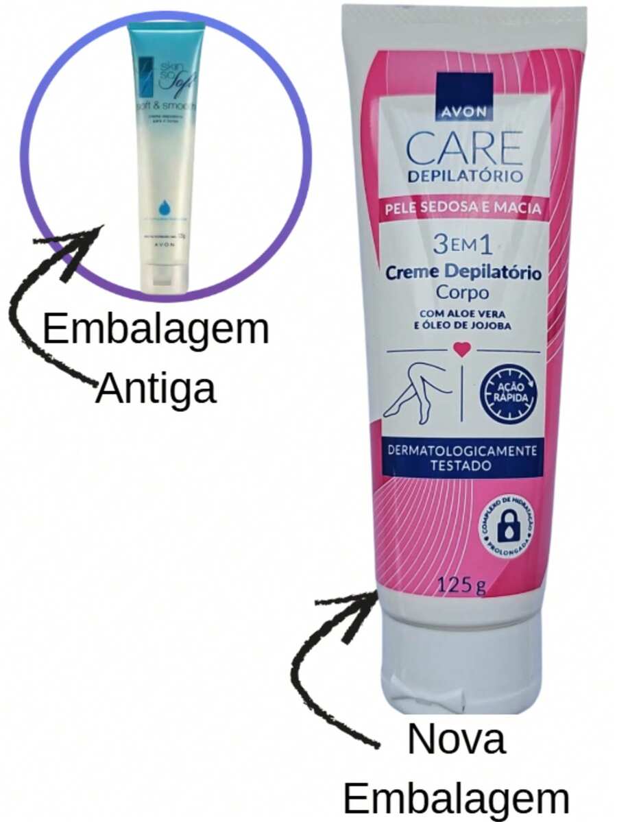 Avon Care 3-In-1 Body Hair Removal Cream 125g - 白色 - 查看 1