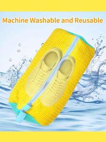 2026 New Hot Selling Shoe Wash Bags Shoe Washing Machine Bag: LaundryShoe Bag For Washer And Dryer-2pcReusable Shoe Cleaning Bag For Sneaker Tennis Shoes Unstain - Màu vàng - Xem 7