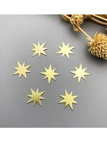 1 Pack Moon & Star Shaped Party Confetti, Paper Table Decorations For Weddings, Birthdays, Anniversaries, Bachelorette Parties, New Year Dinner Table - Multicolor - View 5