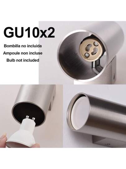 Dual Up Down Wand Light, GU10 Sockets, Bulbs Not Included "DUO PRO" view 8