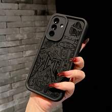 Funda de Teléfono de Lujo con Letras C-CT de Moda Popular Adecuada para for  Galaxy A26 A36 A55 A35 A06 A16 A05 A14 A24 A34 A54 A15 A05S A25 A23 A33 A53 A73 A13 4G 5G, Funda Trasera Suave de TPU Antigolpes, Funda de Teléfono Galaxy, Funda Vintage, Funda Divertida, Cubierta Móvil, Funda de Uso Diario, Estampado de Dibujos Animados, Diseño Moderno, Funda de Alta Calidad, Material Duradero, Cubierta de Serie, Accesorio de Teléfono Elegante, Propietarios de Smartphones, - Color 1 - Ver 4