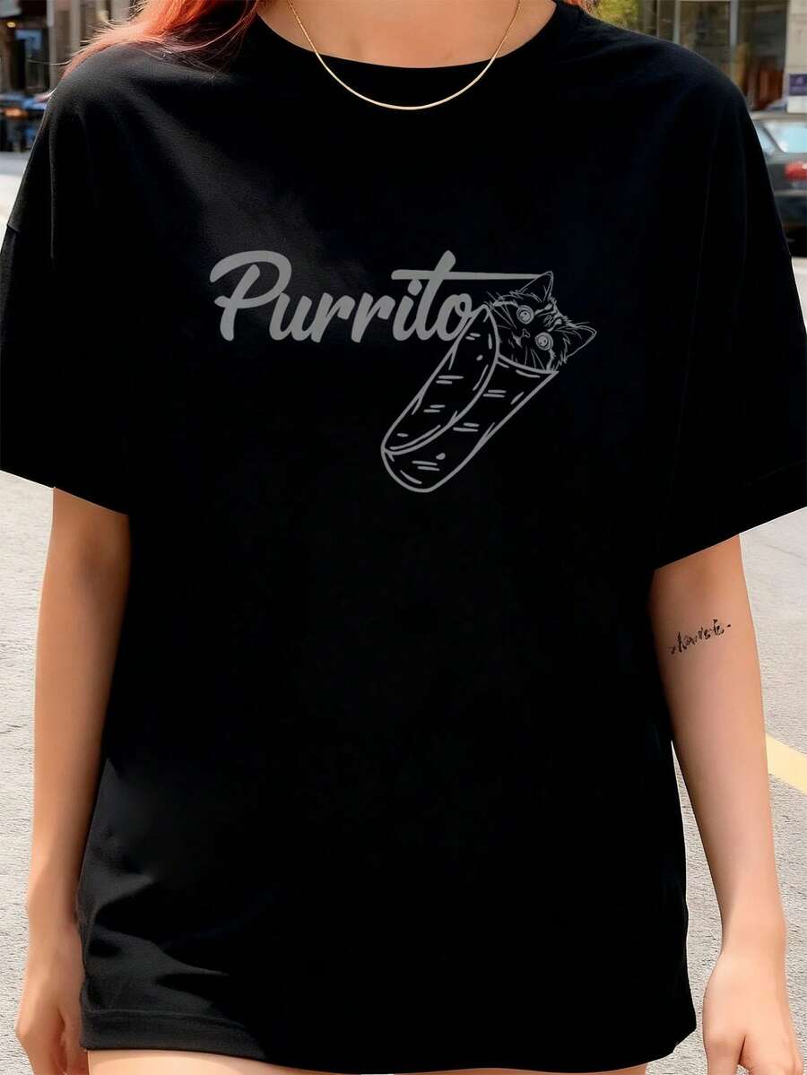 Women T-Shirts - Black - View 1