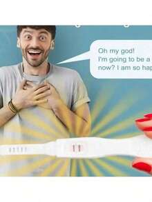 假验孕棒 - 100% 阳性结果 - 恶作剧你的爱人 - 恶作剧道具 - 恶作剧礼物 - 生日礼物 - 完美礼物 - 礼物 - 道具 - 彩色 - 查看 8